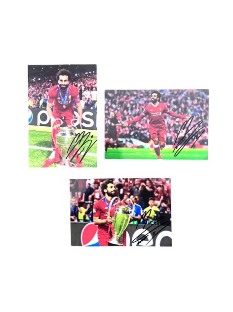 Salah's Collection of Three Signed Photographs