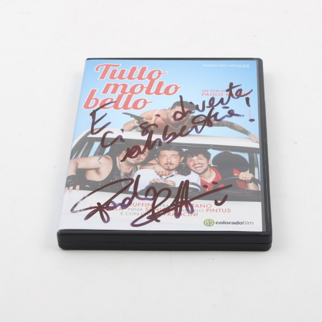 3 DVD signed by the italian actor Paolo Ruffini