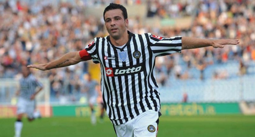 Official Udinese Shirt, 2008/09 - Signed by Di Natale