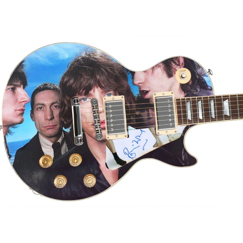 Chitarra con Pickguard Custom Signature Edition - Autografata da Ronnie Wood dei Rolling Stones