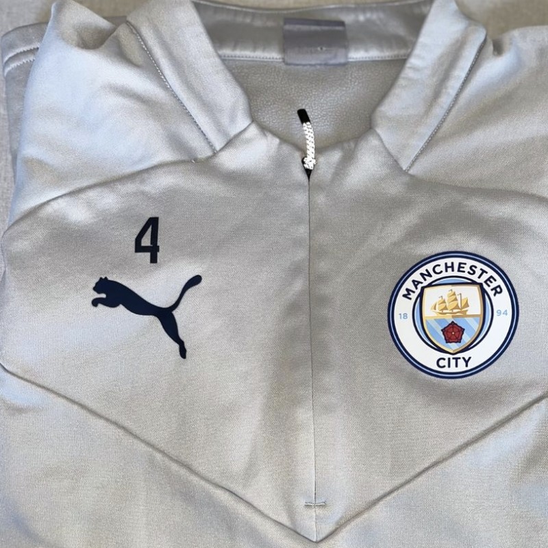 Kalvin Phillips Man City Training Kit Collection 2022/2023 - Worn Grey Fleece