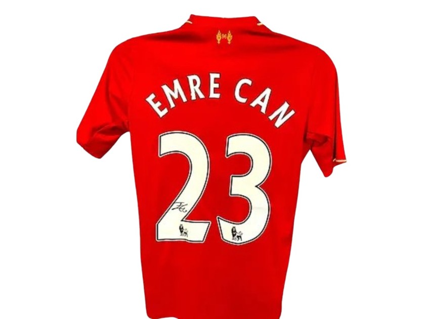 Maglia ufficiale firmata da Emre Can per il Liverpool 2015/16