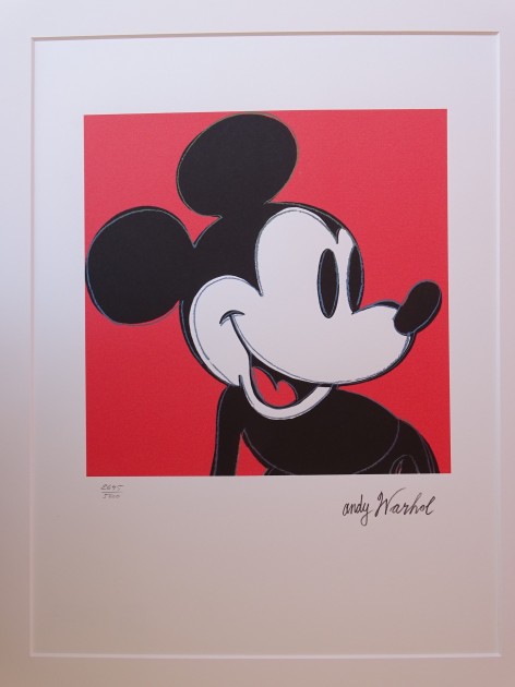 Andy Warhol "Mickey Mouse"