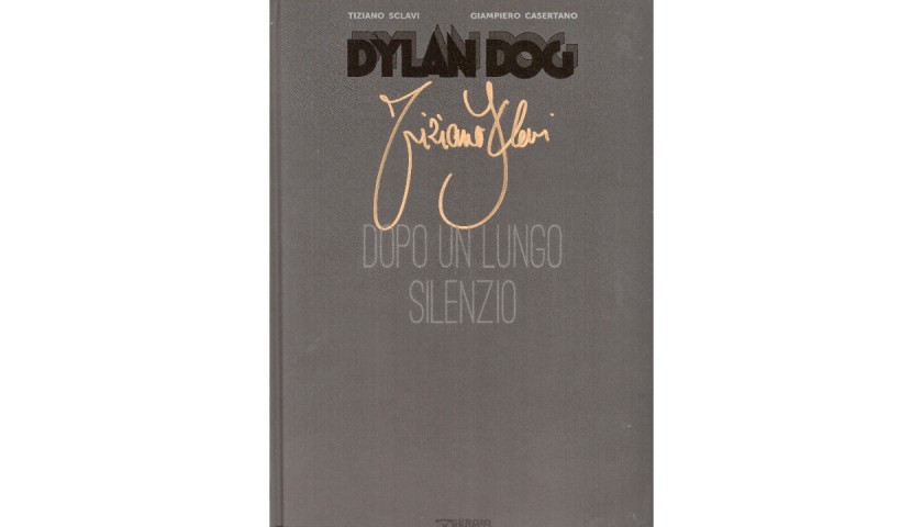 "Dylan Dog, Dopo un lungo silenzio" Book Signed by Tiziano Sclavi