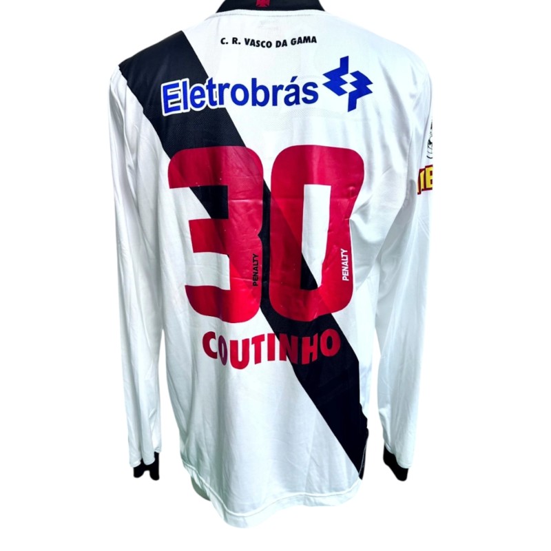 Coutinho's Vasco da Gama Match-Worn Shirt, 2009/10