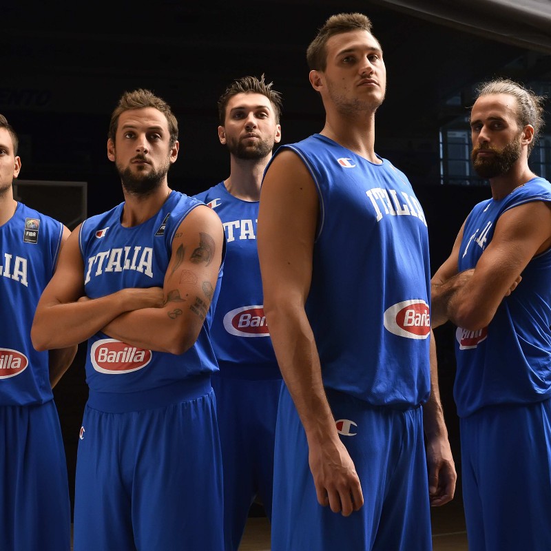 Cervi's Italy Basketball Match Jersey, Turin Qualifying Tournament 2016