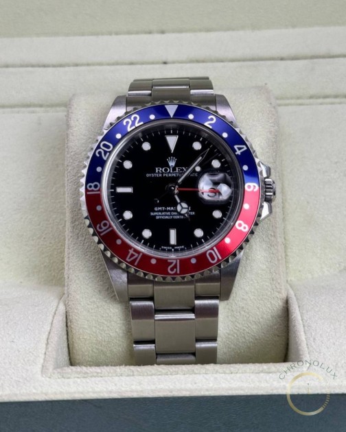 Rolex gmt master  II 16710 pepsi 2004