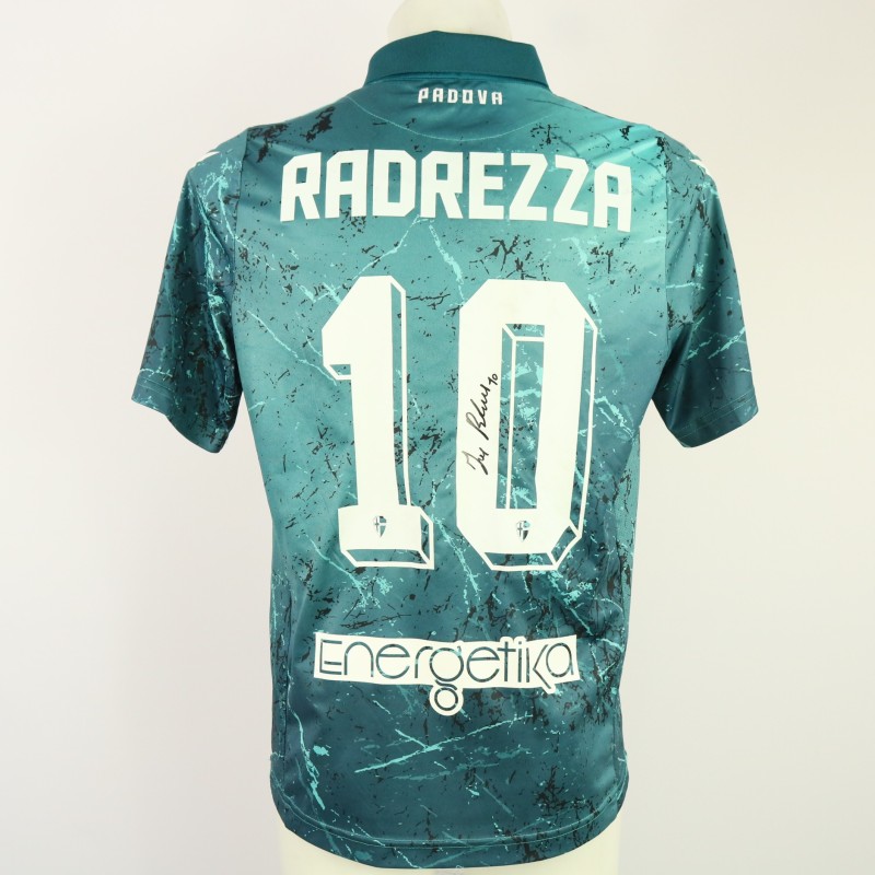 Radrezza's unwashed Signed Shirt, Fiorenzuola vs Padova 2024