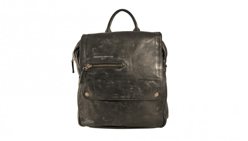 Minoronzoni men's Leather Backpack