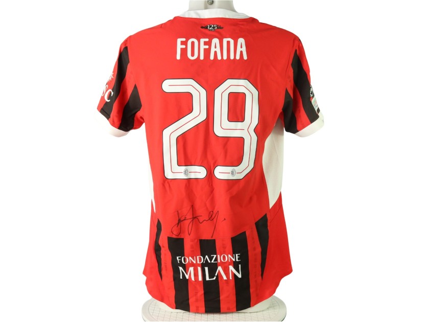 Fofana's Milan Signed Official Shirt, 2023/24