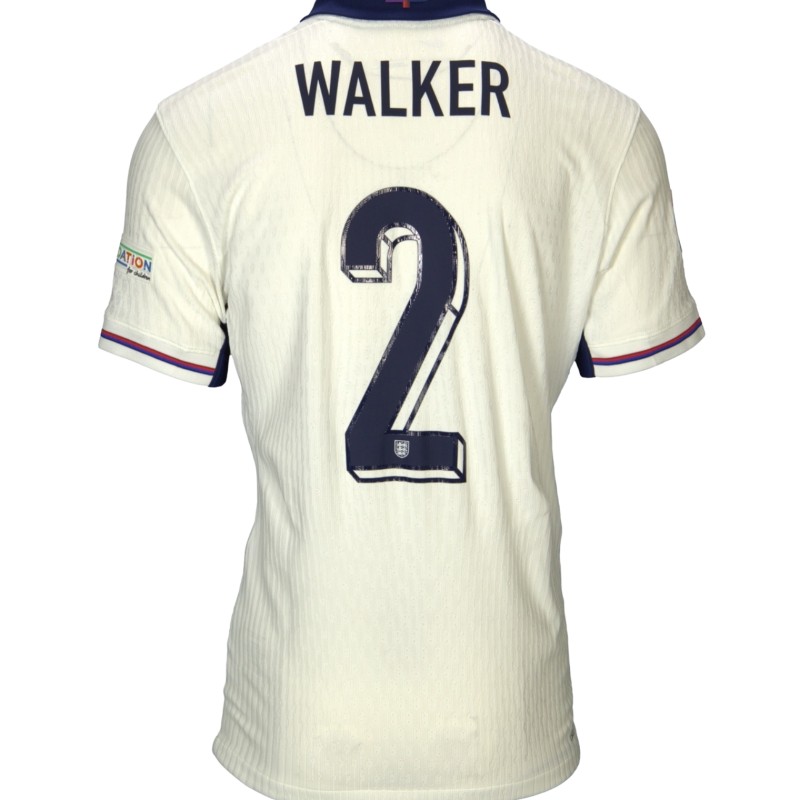 Walker's Match-Issued Shirt, Serbia vs England EURO 2024