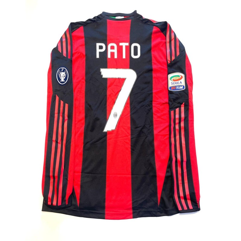 Pato's Milan Match-Issued Shirt, 2010/11