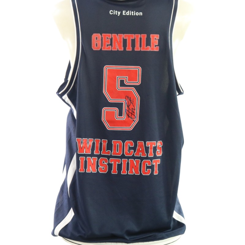 Gentile's Urania Basket "Special Edition" Signed Match-Worn Away Jersey, 2025/26