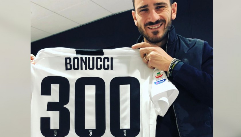 Maglia Ufficiale Bonucci Juventus, 300° Titolare - Autografata
