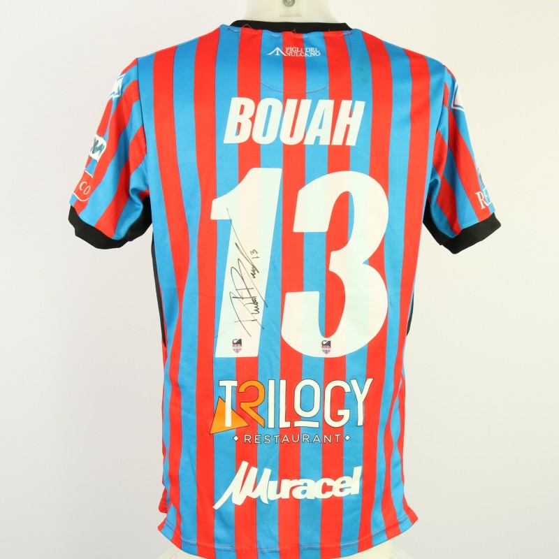 Bouah's unwashed Signed Shirt, Catania vs Benevento 2024 