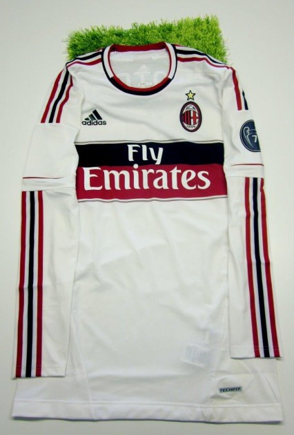 Milan fanshop shirt, Balotelli, Serie A 2013/2014 - signed