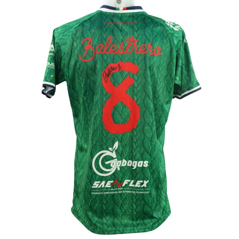 Balestrero's Signed Unwashed Shirt, "Special Edition" Feralpisalò vs Triestina 2024