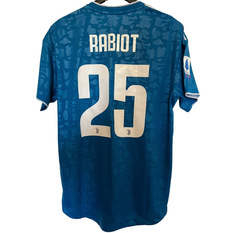 Rabiot's Juventus Issued Shirt, 2019/20