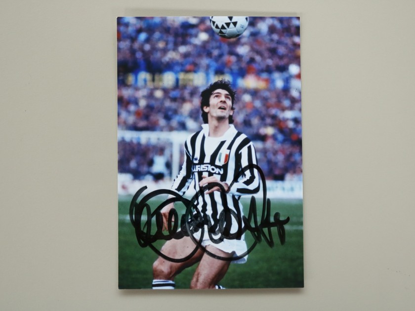 Photograph - Signed by Paolo Rossi