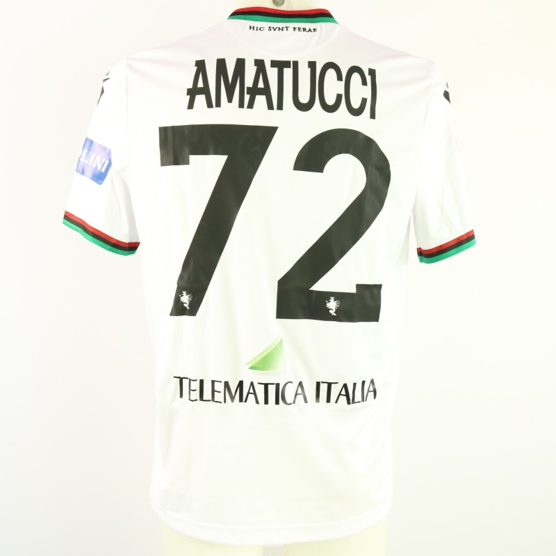 Amatucci's unwashed Shirt, Sampdoria vs Ternana 2024 