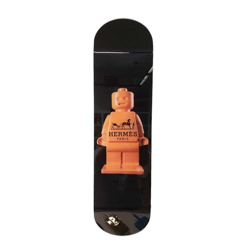 "Alter Ego Orange Skateboard" di Alessandro Piano