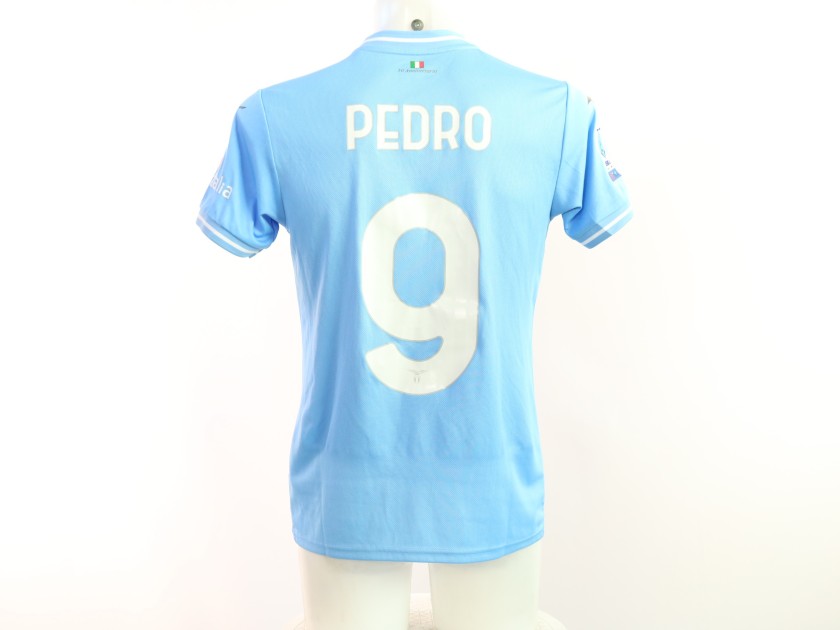 Pedro's Lazio Match-Issued Shirt, 2023/24