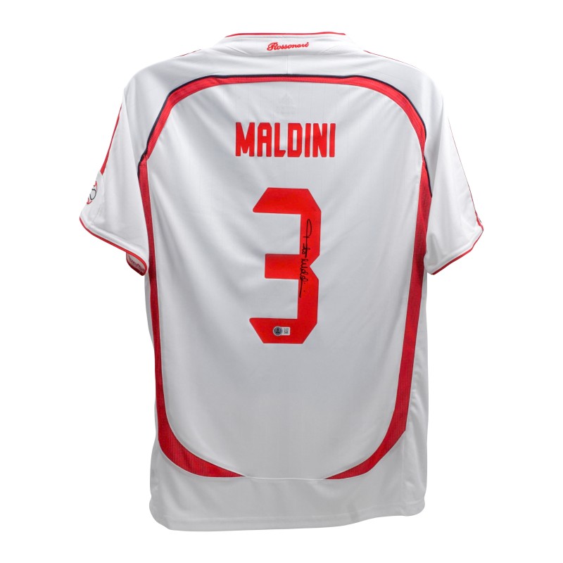 Paolo Maldini's AC Milan Signed Replica Shirt