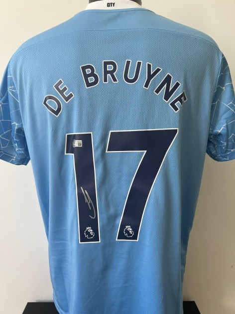 Men's Puma Kevin de Bruyne Sky Blue Manchester City 2023/24 Authentic Player Jersey Size: Extra Large