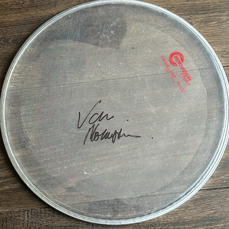 Van Morrison Signed Drumskin