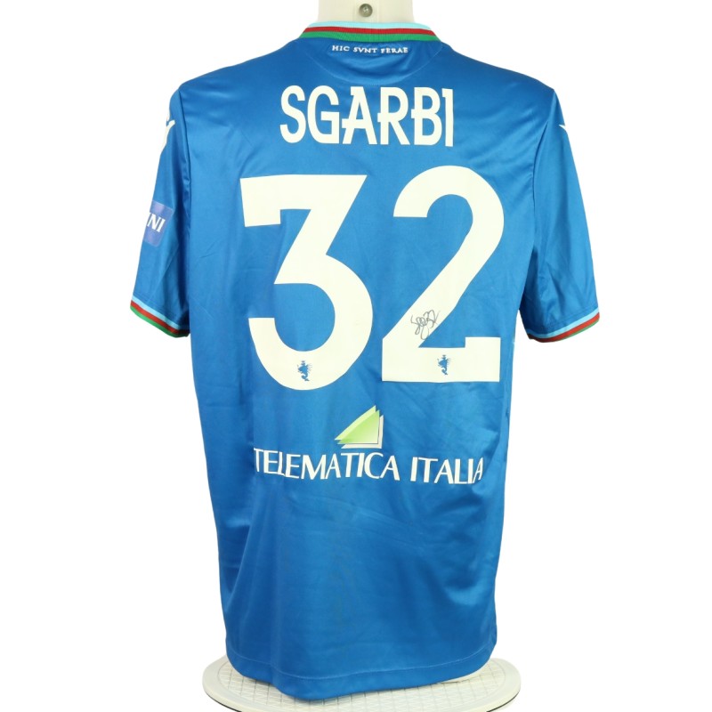 Sgarbi's Match-Worn Signed Shirt, Ternana vs Spezia 2024