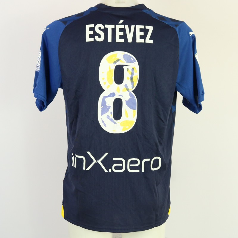 Estévez's Unwashed Shirt, Parma vs Catanzaro 2024 "Always With Blue"