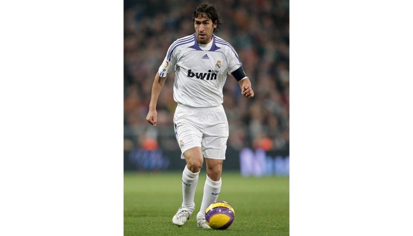 Raul's Official Real Madrid Signed Shirt, 2007/08