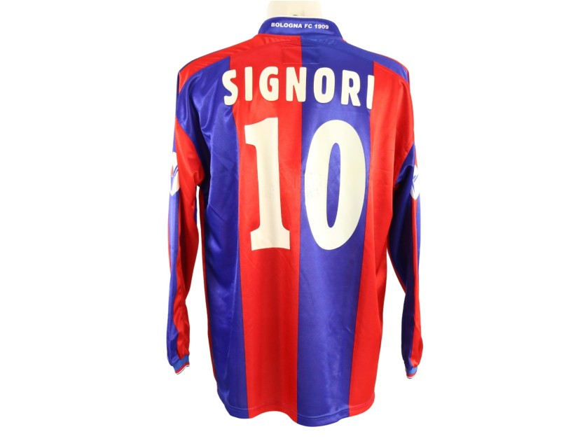 Signori's Bologna Match-Worn Shirt, 2003/04
