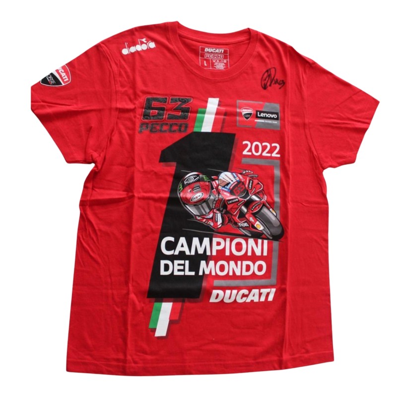 Shirt - Signed by Pecco Bagnaia