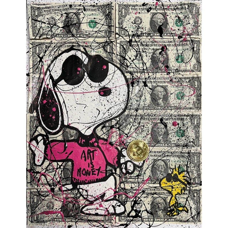 "Snoopy Bitcoin" by Paz Blandina