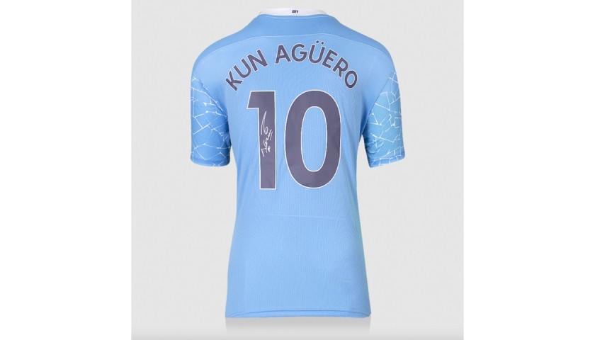 Aguero's Manchester City Signed Shirt