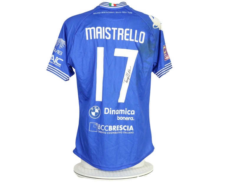 Maglia Maistrello Unwashed Union Brescia vs Lecco, 2026 - Autografata
