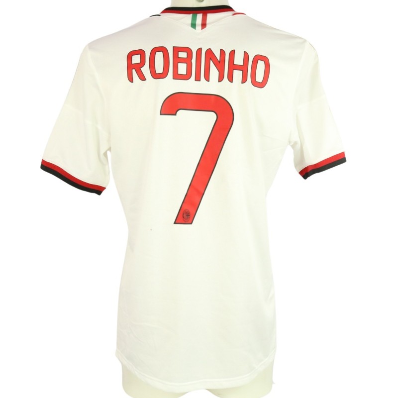 Robinho's AC Milan Match Shirt, 2013/14