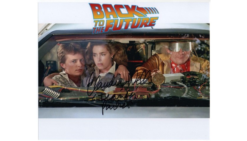 "Back to the Future" - Claudia Wells Signed Photograph