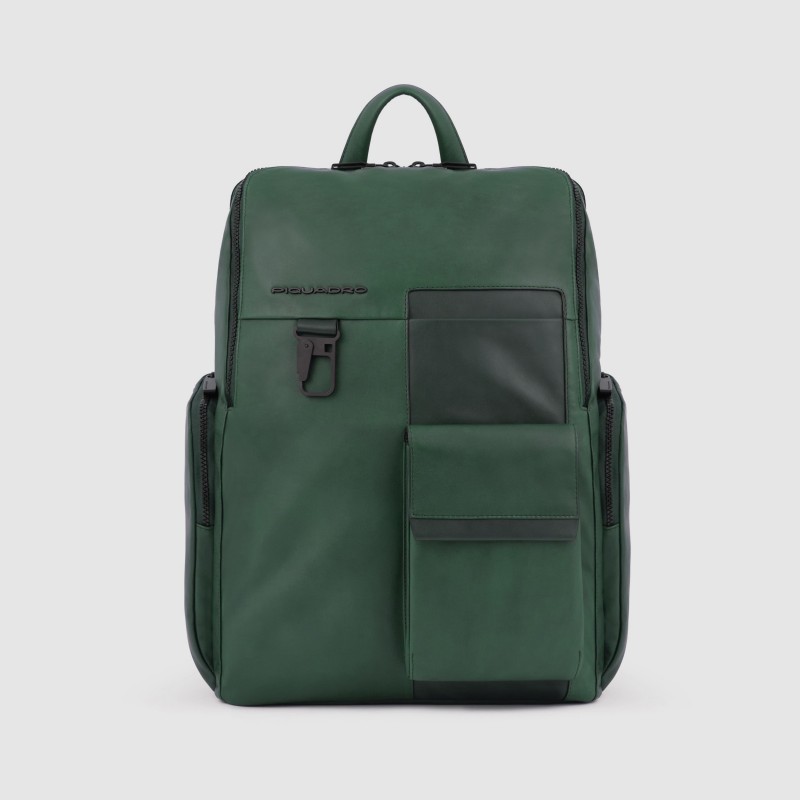 Piquadro Green Backpack