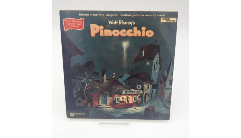 Pinocchio - Disney Records JKP2033 Vinyl