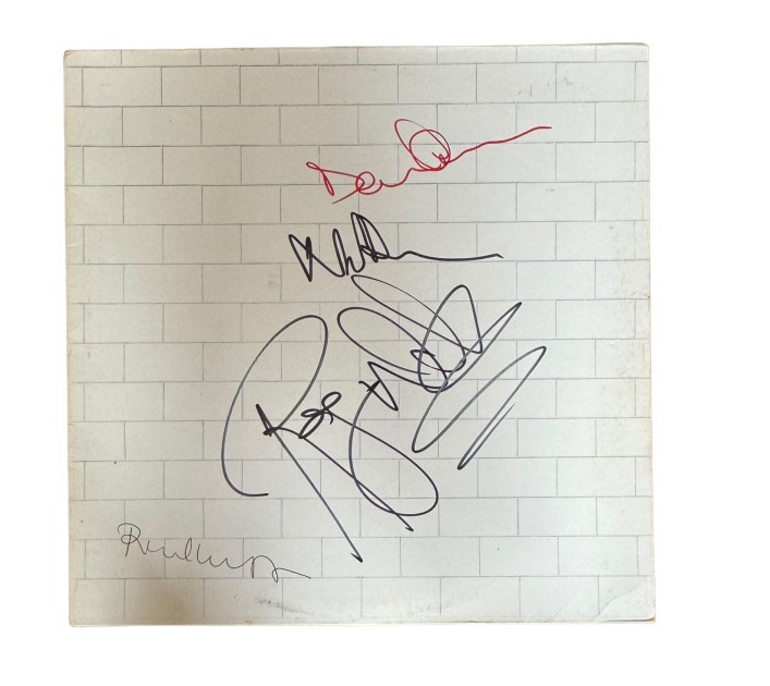 Pink Floyd Signed 'The Wall' Vinyl LP