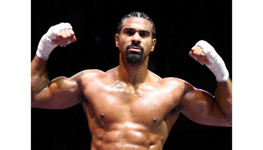 David Haye Gym Training Session for Two People
