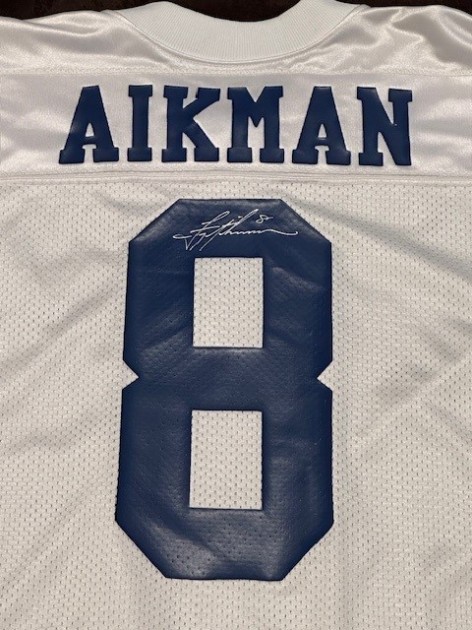 Camicia firmata di Troy Aikman dei Dallas Cowboys