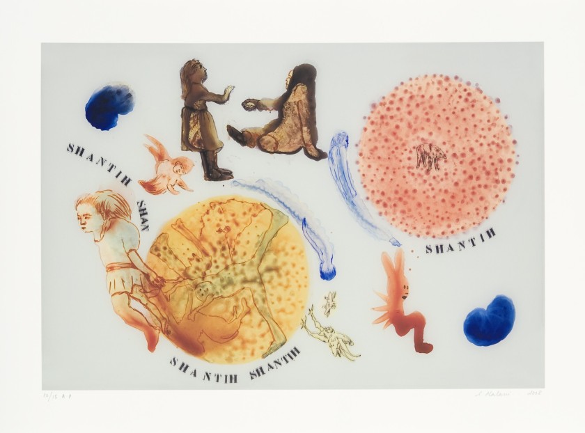 "After T.S. Eliot" by Nalini Malani