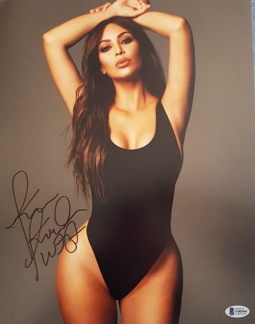 Photograph Signed by Kim Kardashian