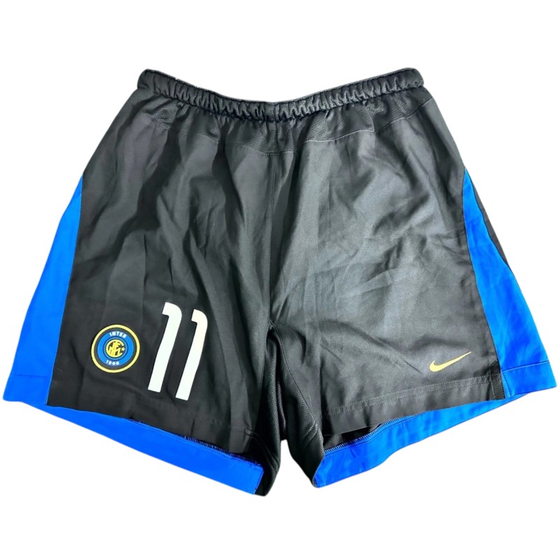 Mihajlovic's Inter Match-Worn Shorts, 2004/05