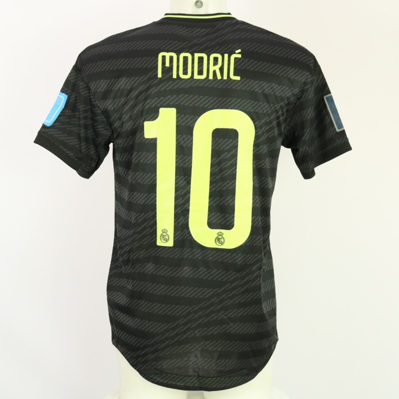 Maglia Modric Real Madrid, preparata Club World Cup 2022