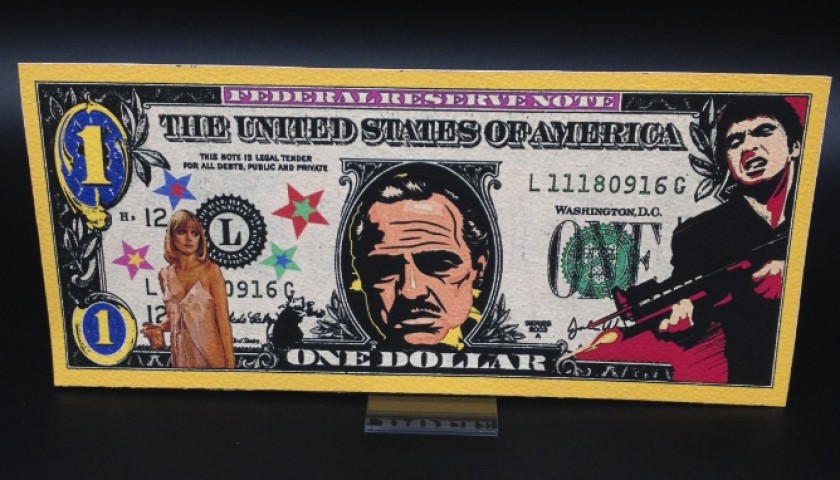 "1$ Banksy Vs Scarface Vs The Godfather" by G.Karloff