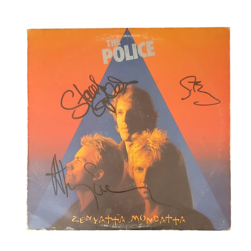 LP in vinile firmato dai Police